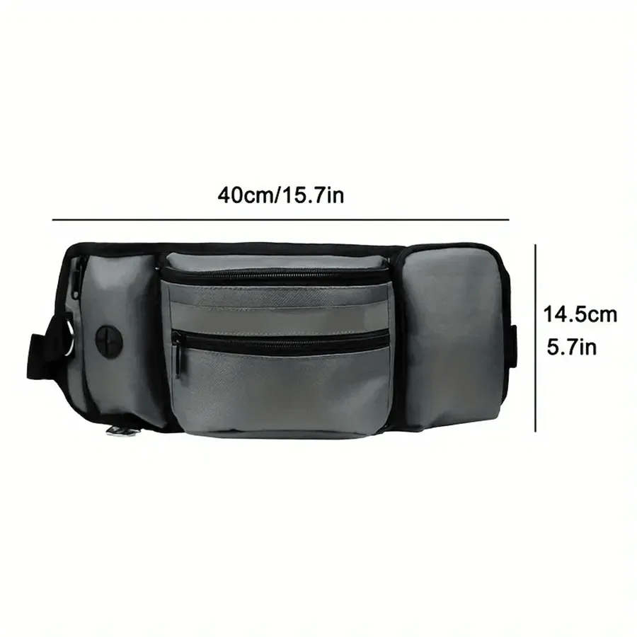 Pet Training Waist Bag, Pet Treat Bag Walking Dog Artifact, Multifunctional Running Training Walking Dog Waist Bag
