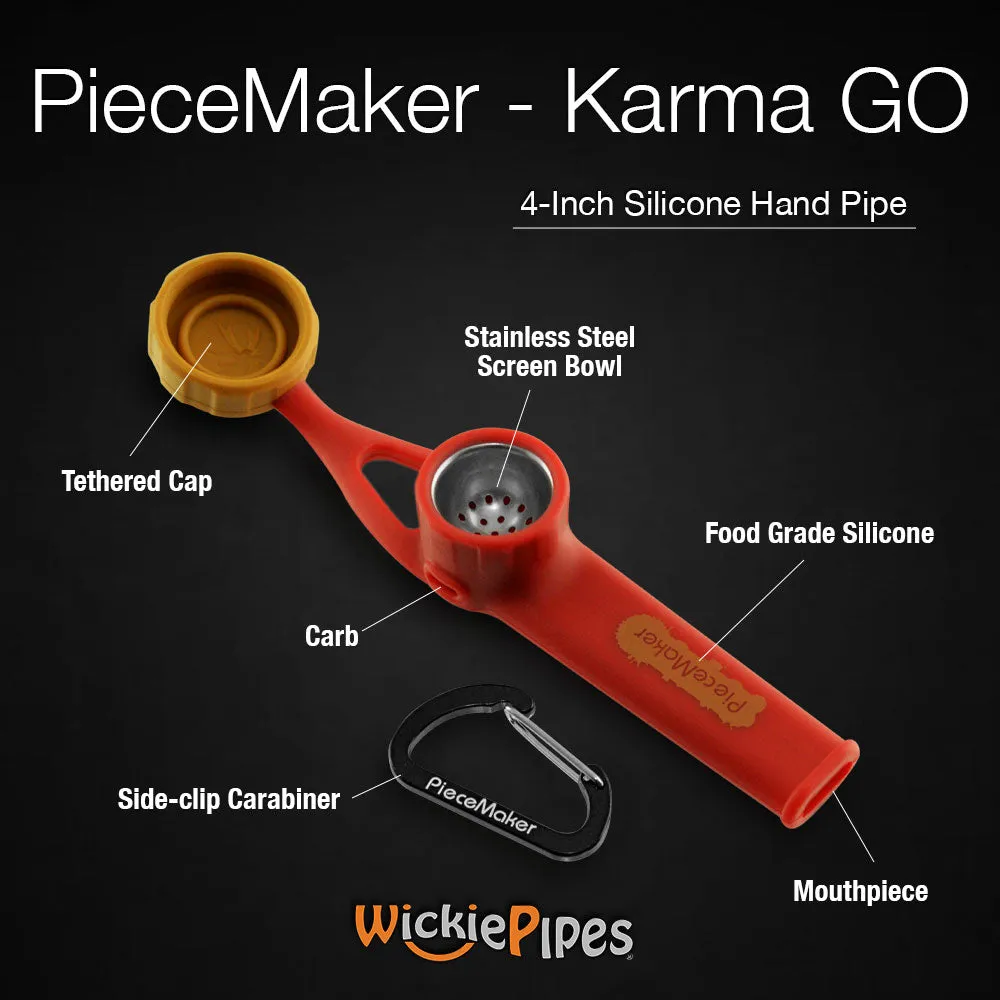 PieceMaker - Karma GO 4-Inch Silicone Hand Pipe