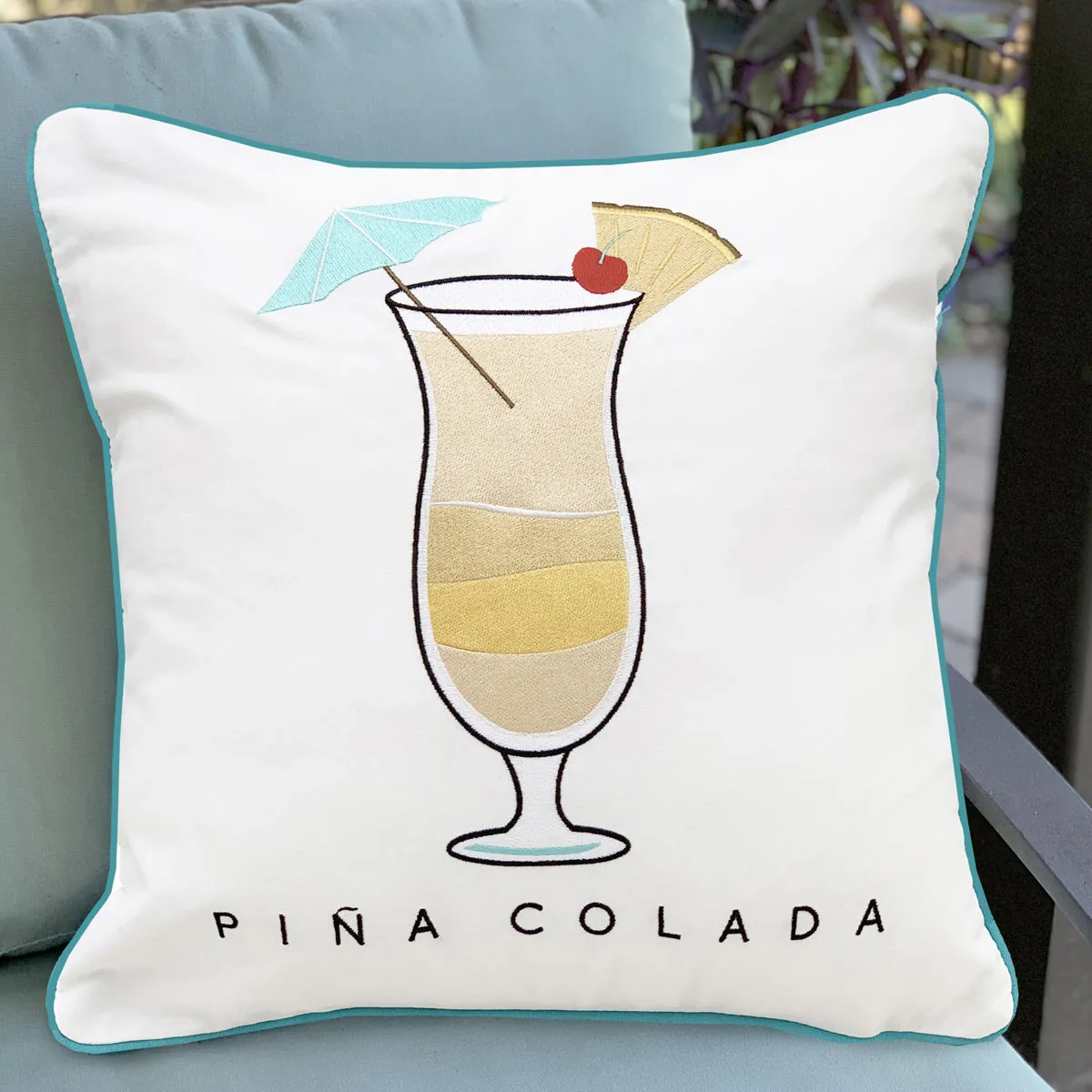 Pina Colada Indoor Outdoor Pillow