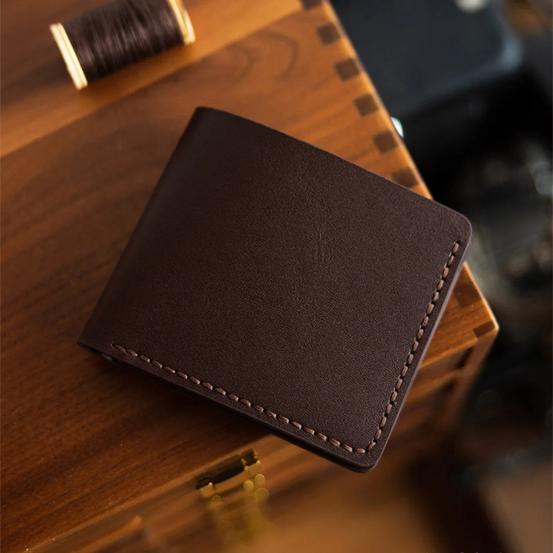 POPSEWING® Men Leather Wallet DIY Kit