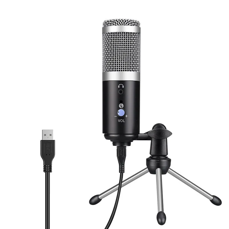 Professional-Grade Computer Microphone - Sleek Design