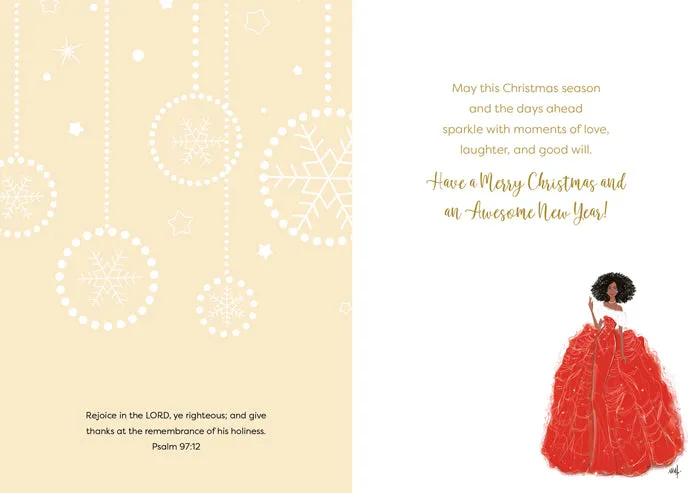 "Sparkle" Christmas Cards
