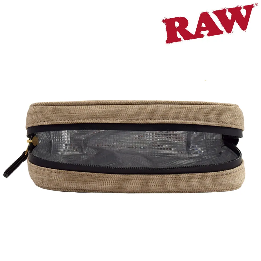 Raw - Smell Proof Smokers Pouch - Stash Storage Bag