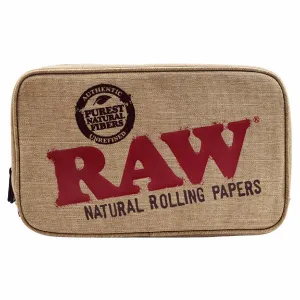 Raw - Smell Proof Smokers Pouch - Stash Storage Bag