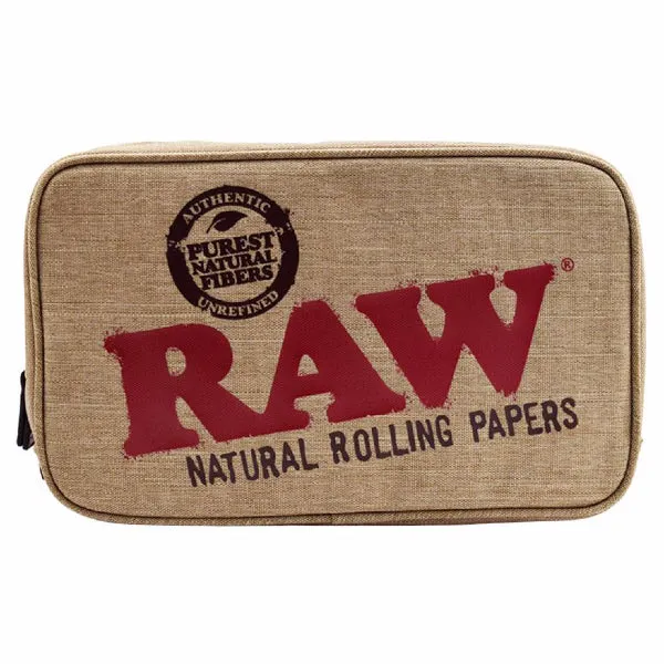 Raw - Smell Proof Smokers Pouch - Stash Storage Bag