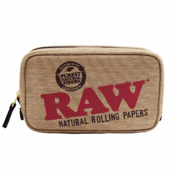 Raw - Smell Proof Smokers Pouch - Stash Storage Bag