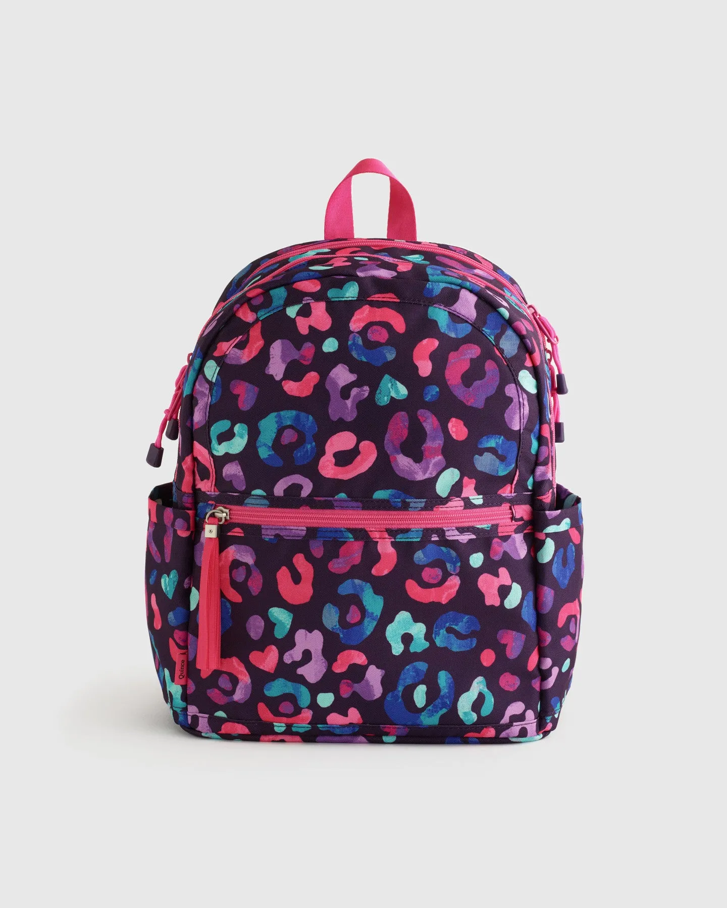 Recycled Double Pocket Backpack - Medium