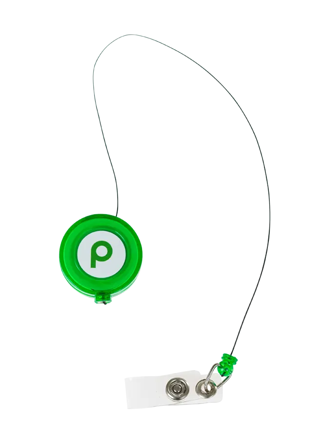 Retractable Tag Holder