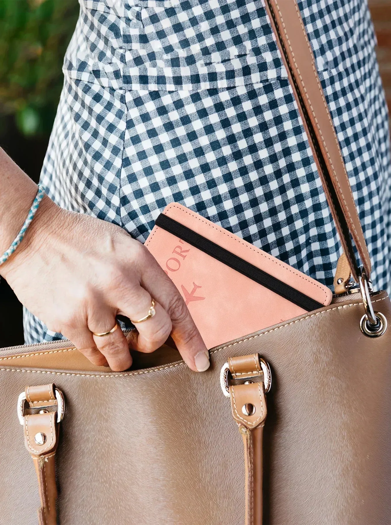 RFID Blocking Faux Leather Passport Holder Cover