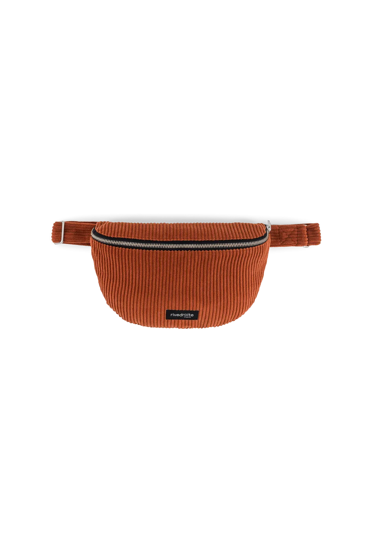 Rivedroite Custine Velvet Waist Bag Cinnamon