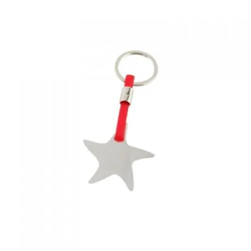 Sea Star Metal Keychain