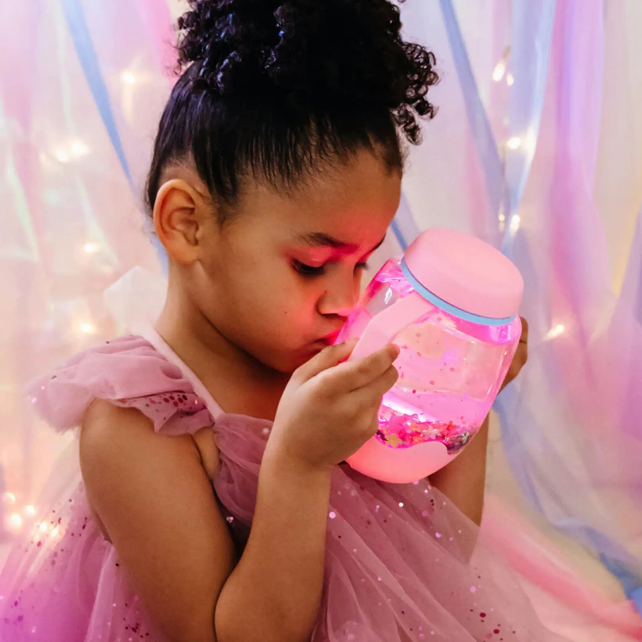 Sensory Jar - Pink
