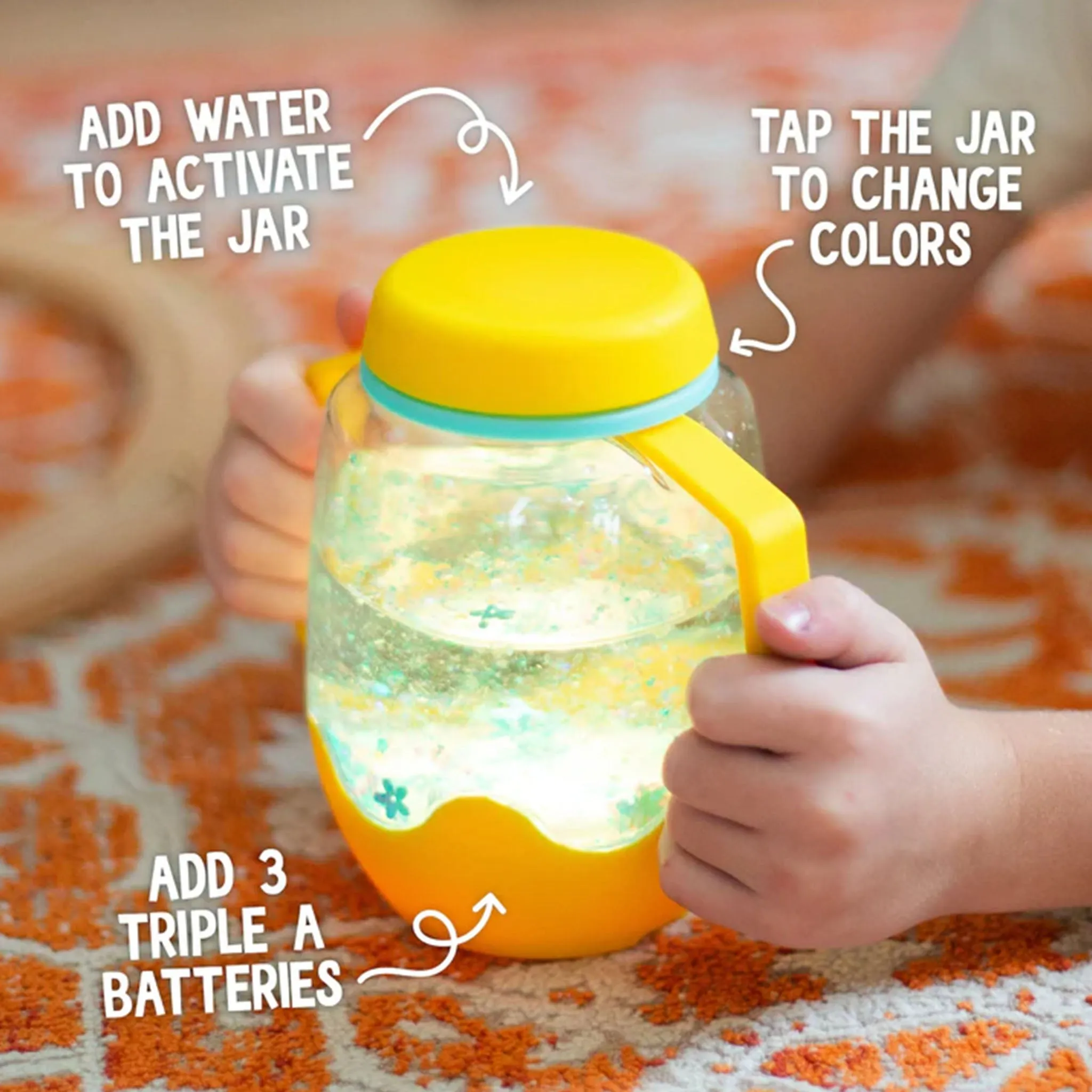 Sensory Jar - Yellow