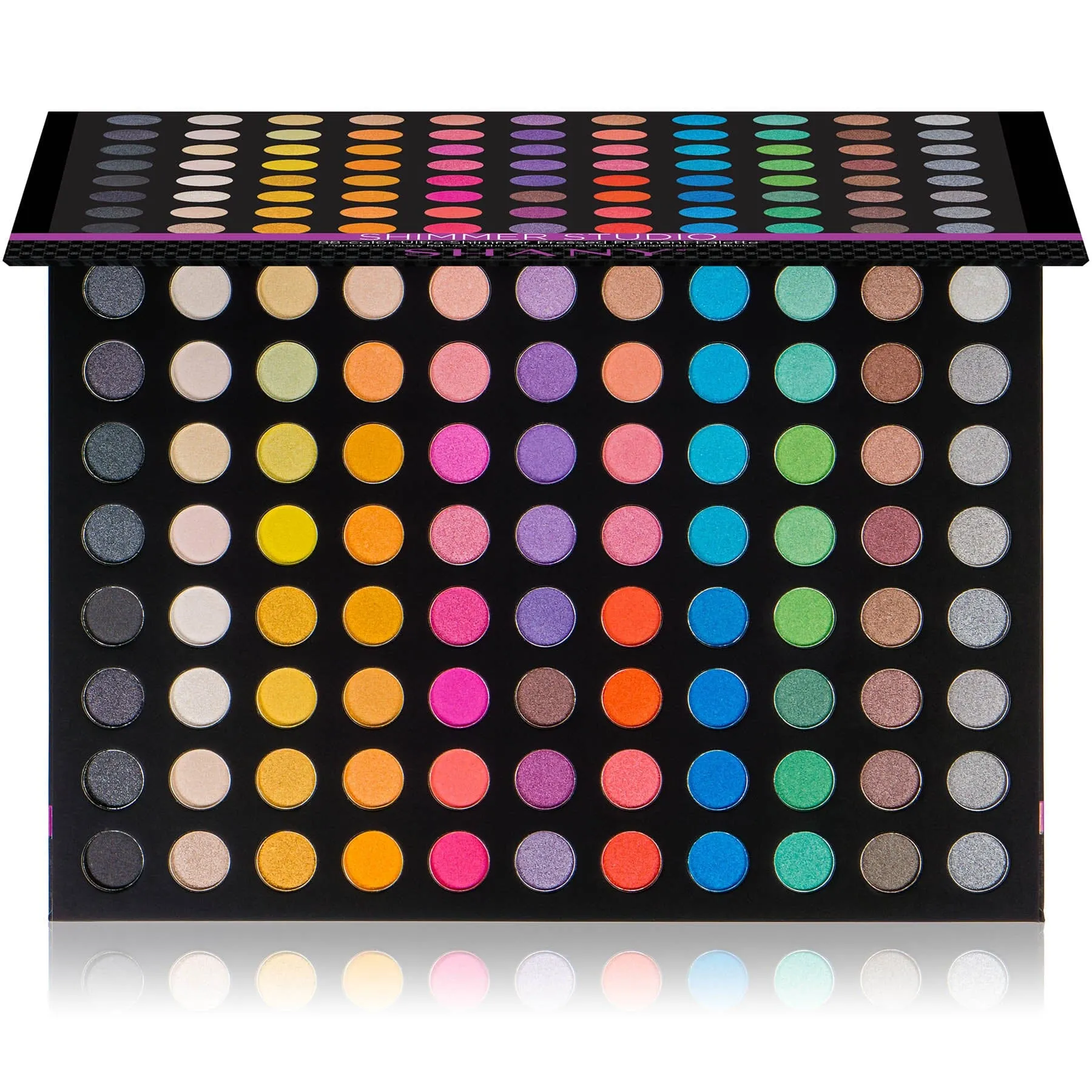 SHIMMER STUDIO, Ultra Shimmer Matte Metallic Eyeshadow Palette