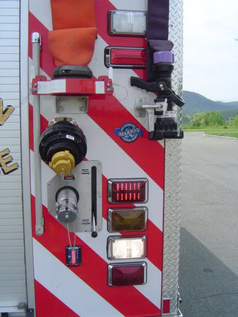 Side Mount Nozzle holder- Akron Brass Assault Tip style