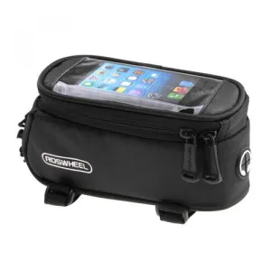 (Size L / 5.5") Universal Bike Gravel Bike Smartphone Case - Black