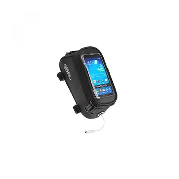 (Size L / 5.5") Universal Bike Gravel Bike Smartphone Case - Black