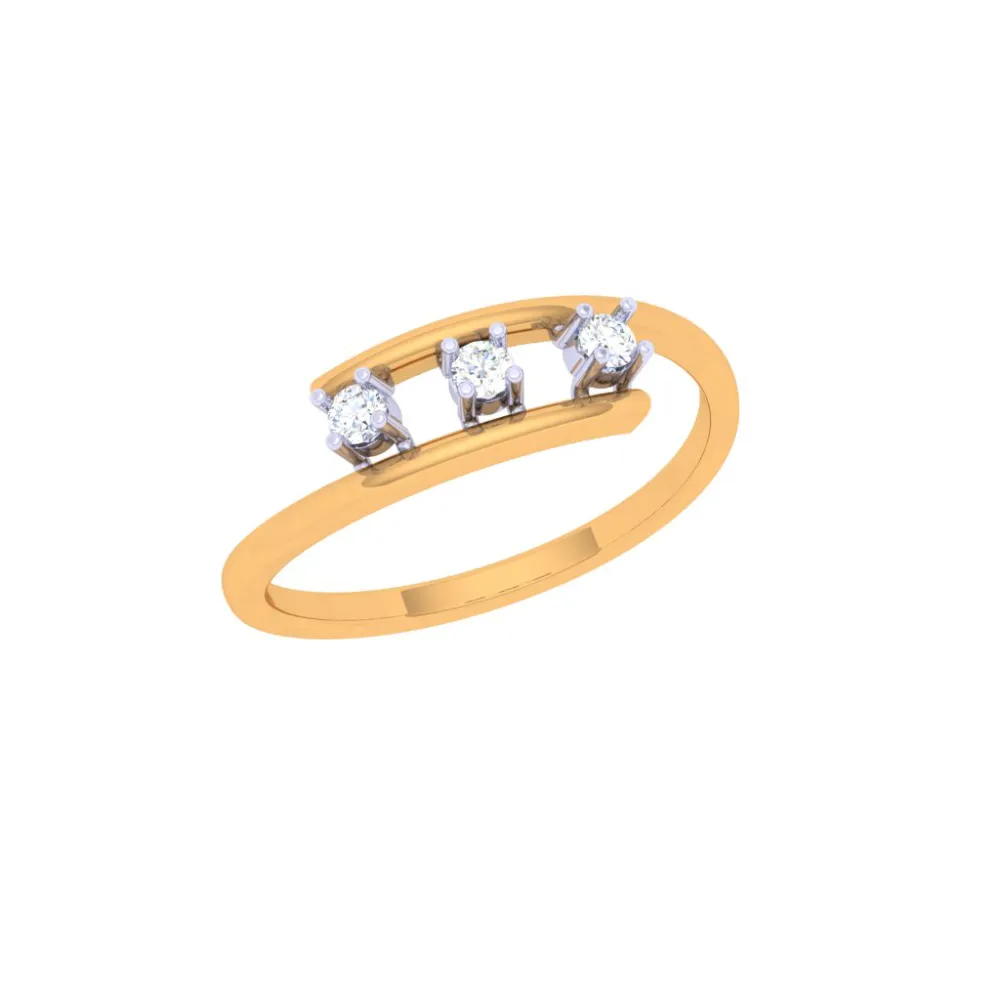 Sleek And Beautiful Gold Ring