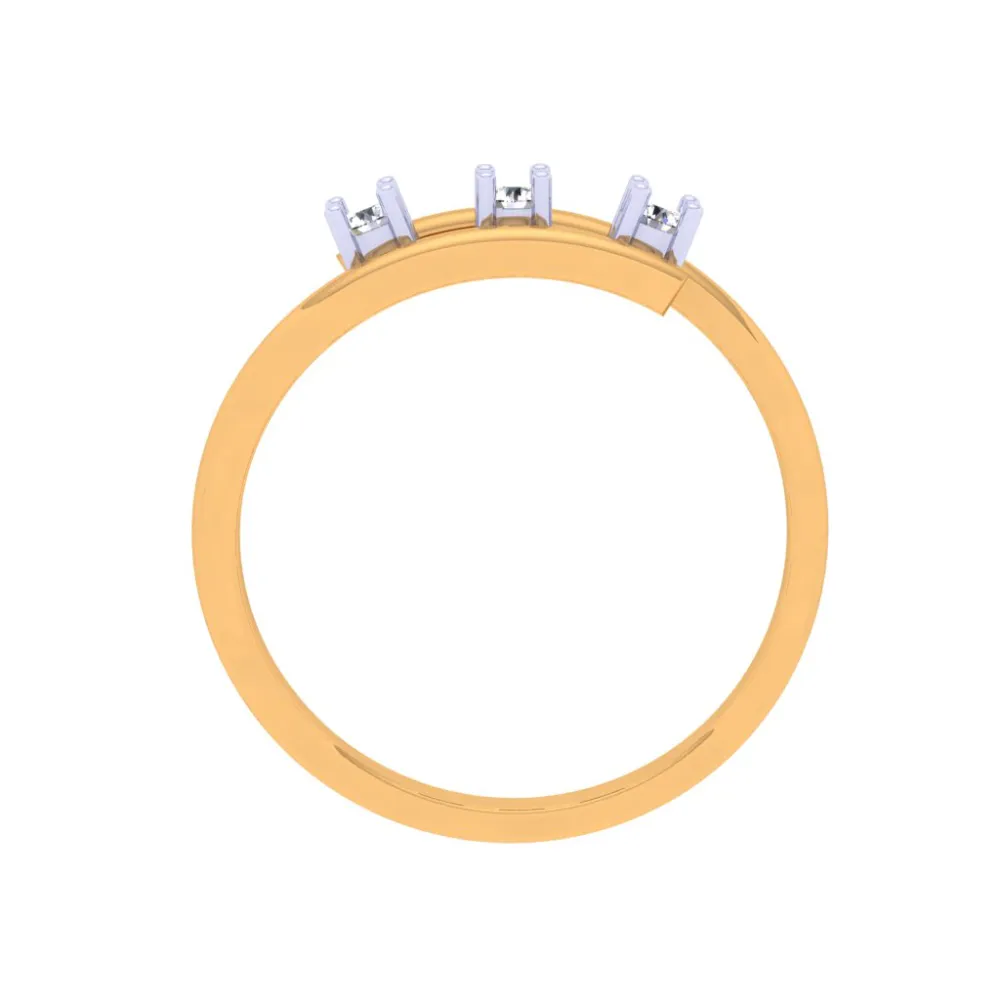 Sleek And Beautiful Gold Ring