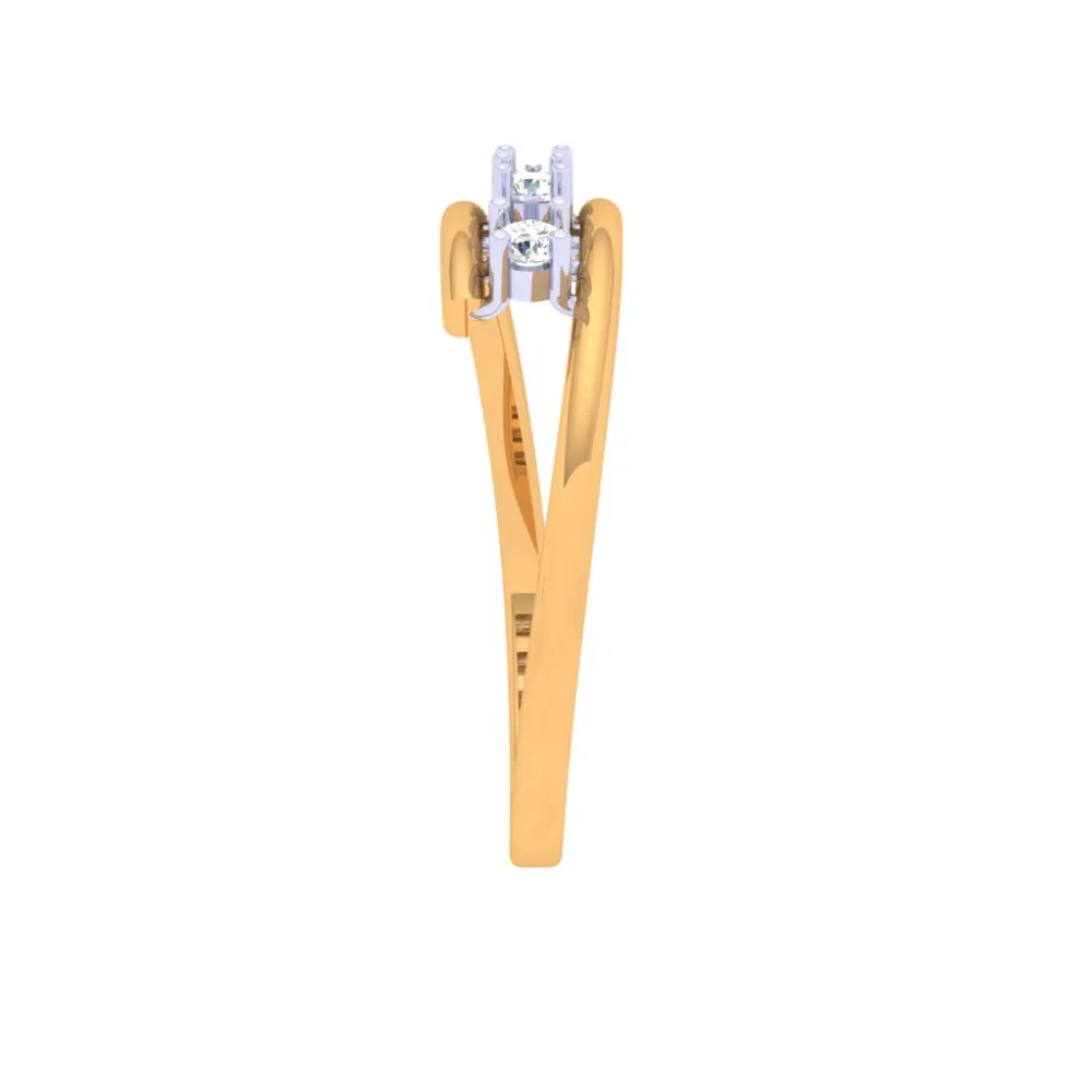 Sleek And Beautiful Gold Ring