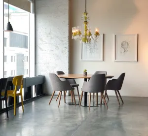 Sleek Cotton Chair