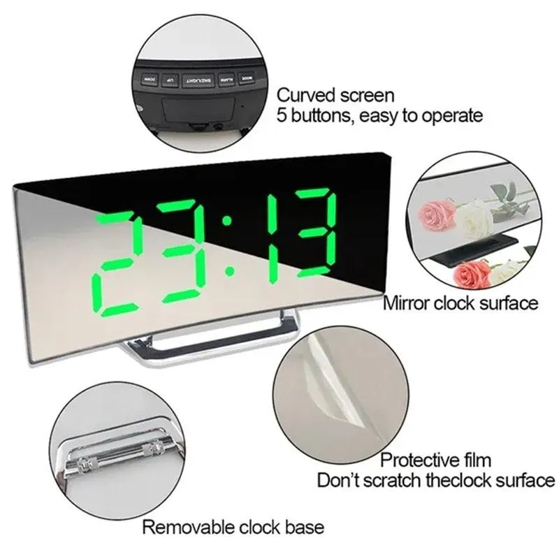 Sleek LED Digital Clock