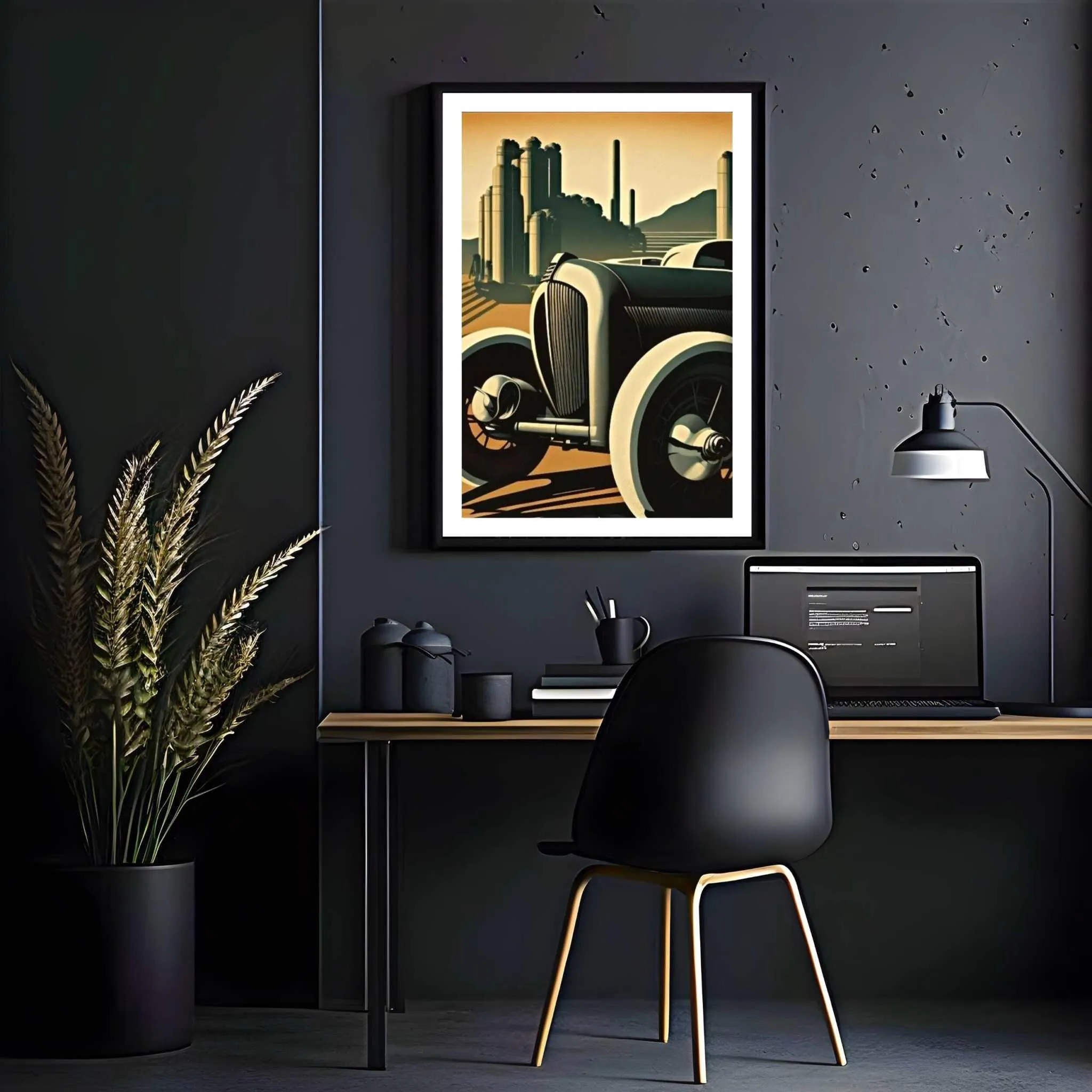 Sleek Machine Poster