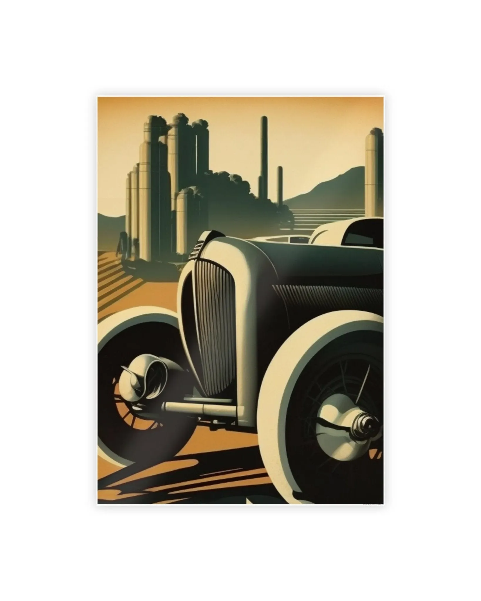 Sleek Machine Poster