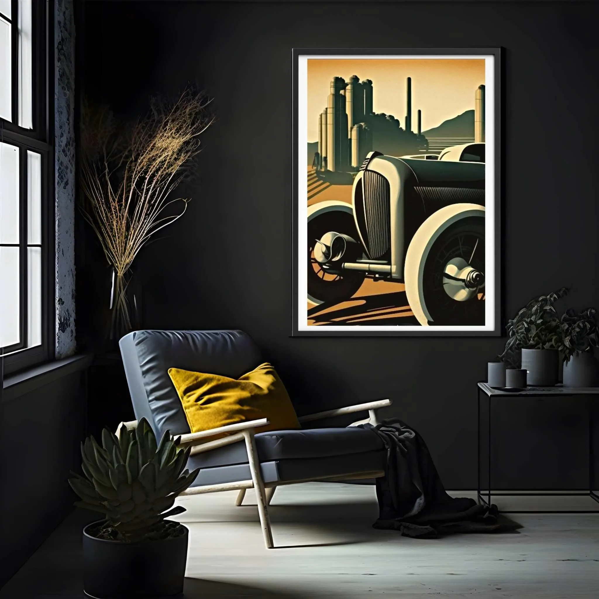 Sleek Machine Poster