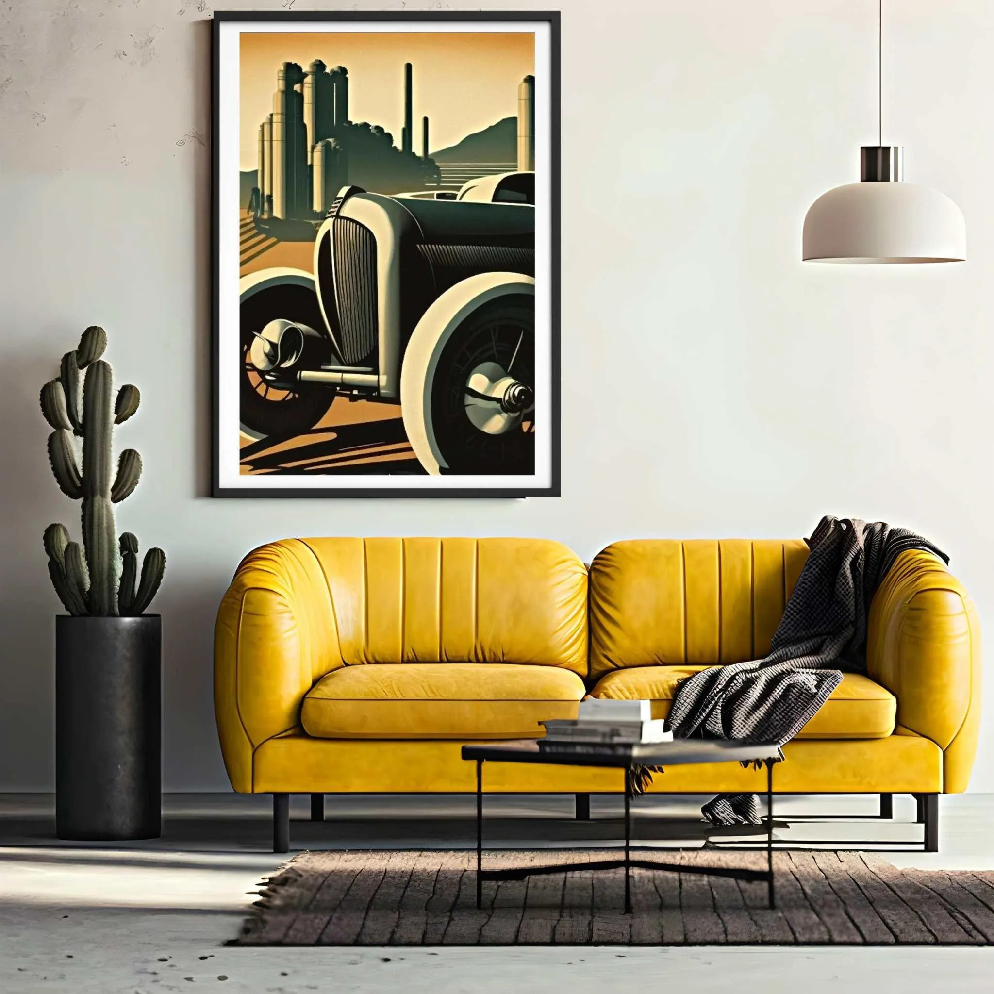Sleek Machine Poster