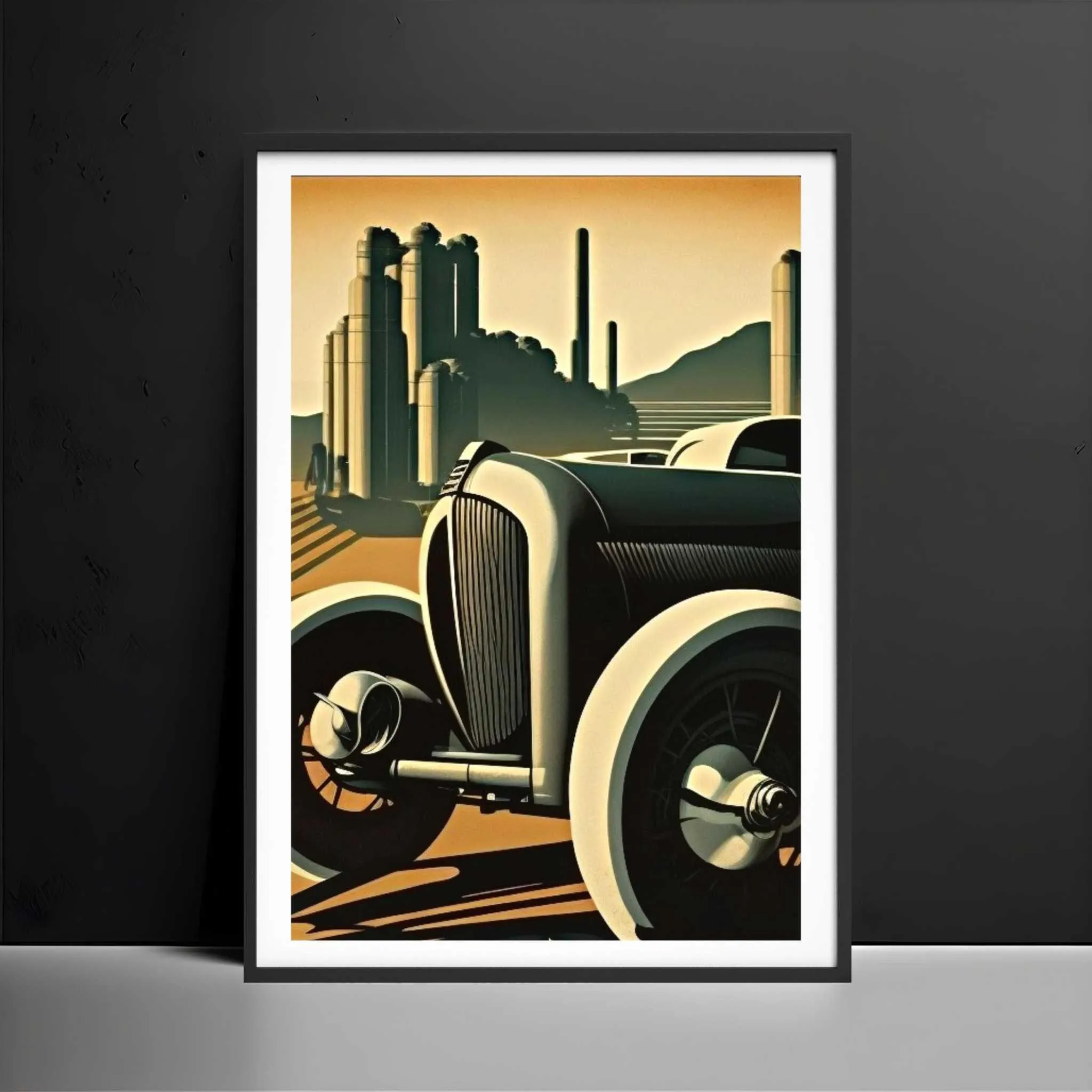Sleek Machine Poster
