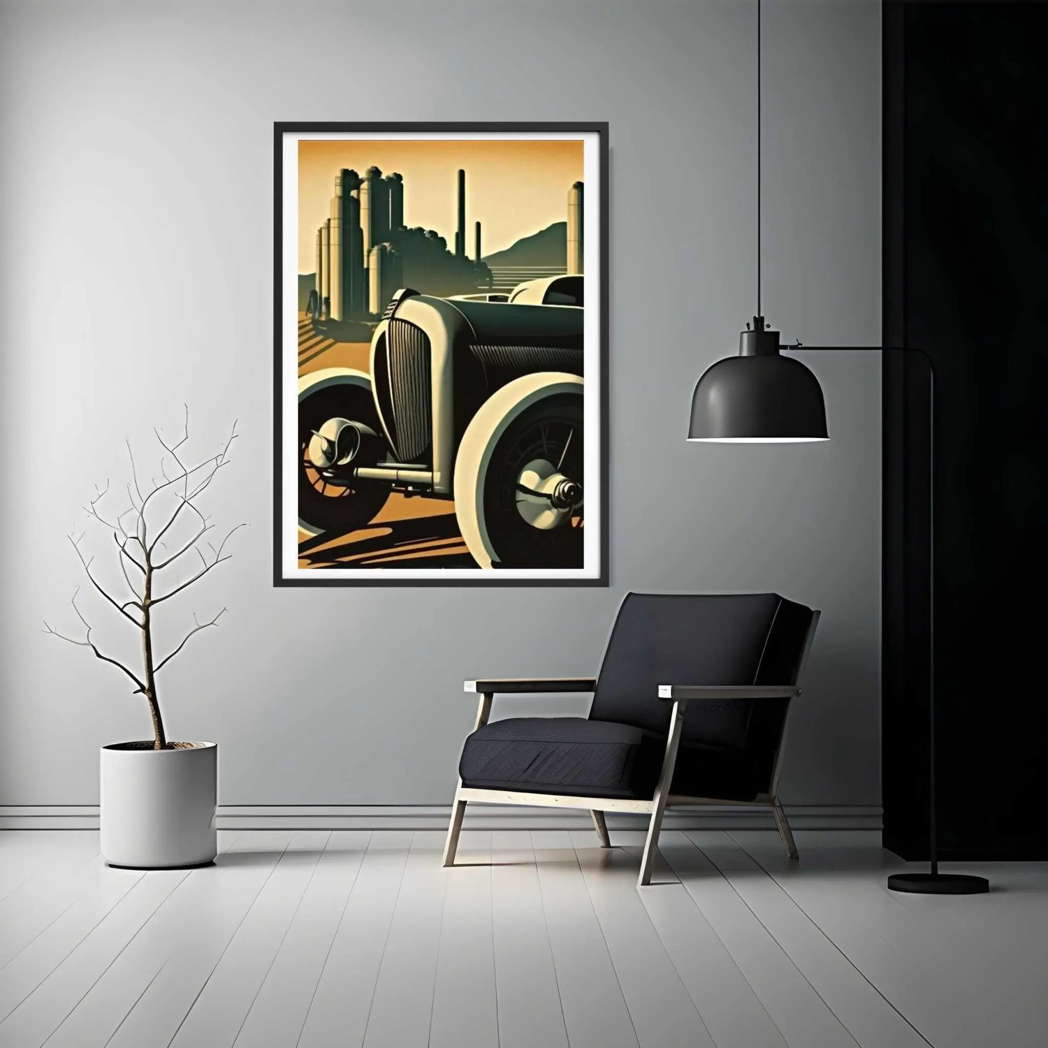 Sleek Machine Poster