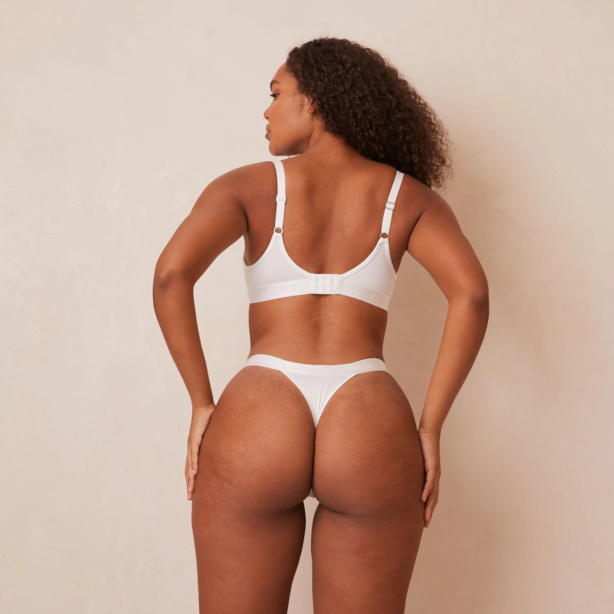 Sleek Mindful Bra  - White