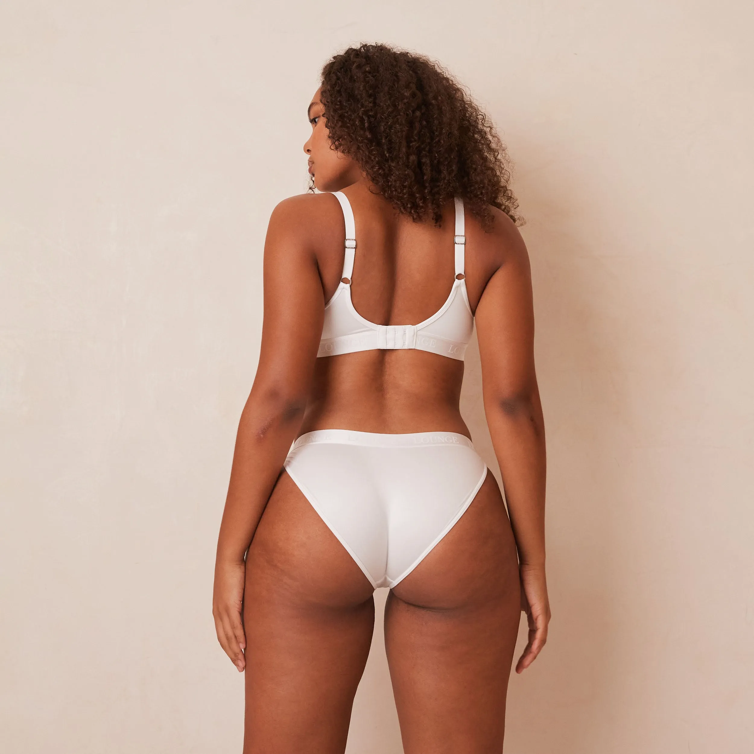 Sleek Mindful Bra  - White