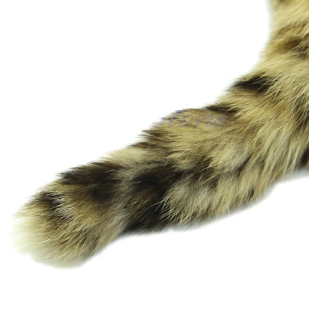 Sleek Steel Raccoon Plug, 8"