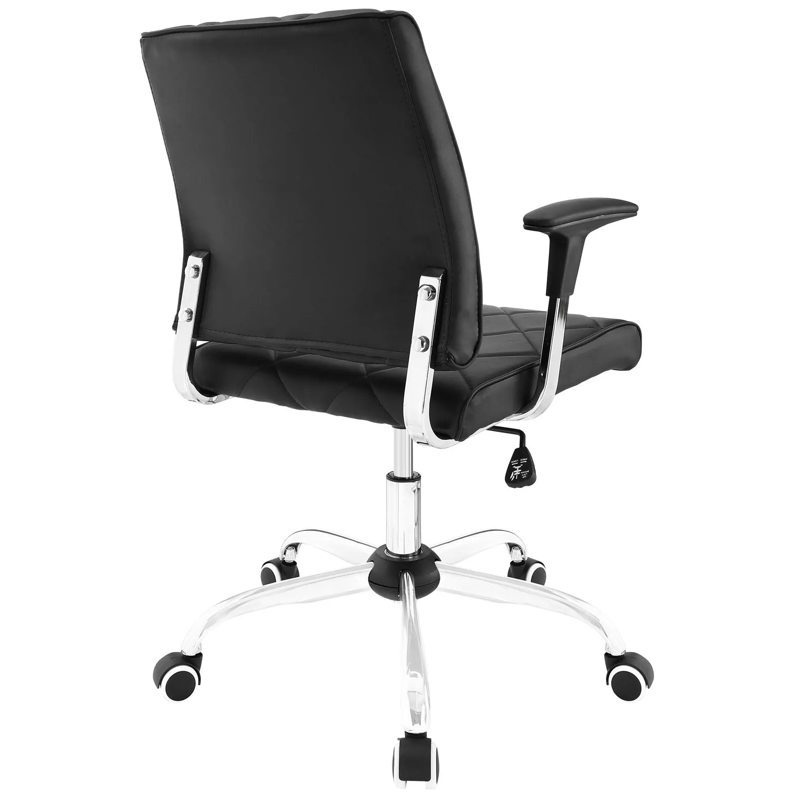 Sleek Vinyl Office Chair