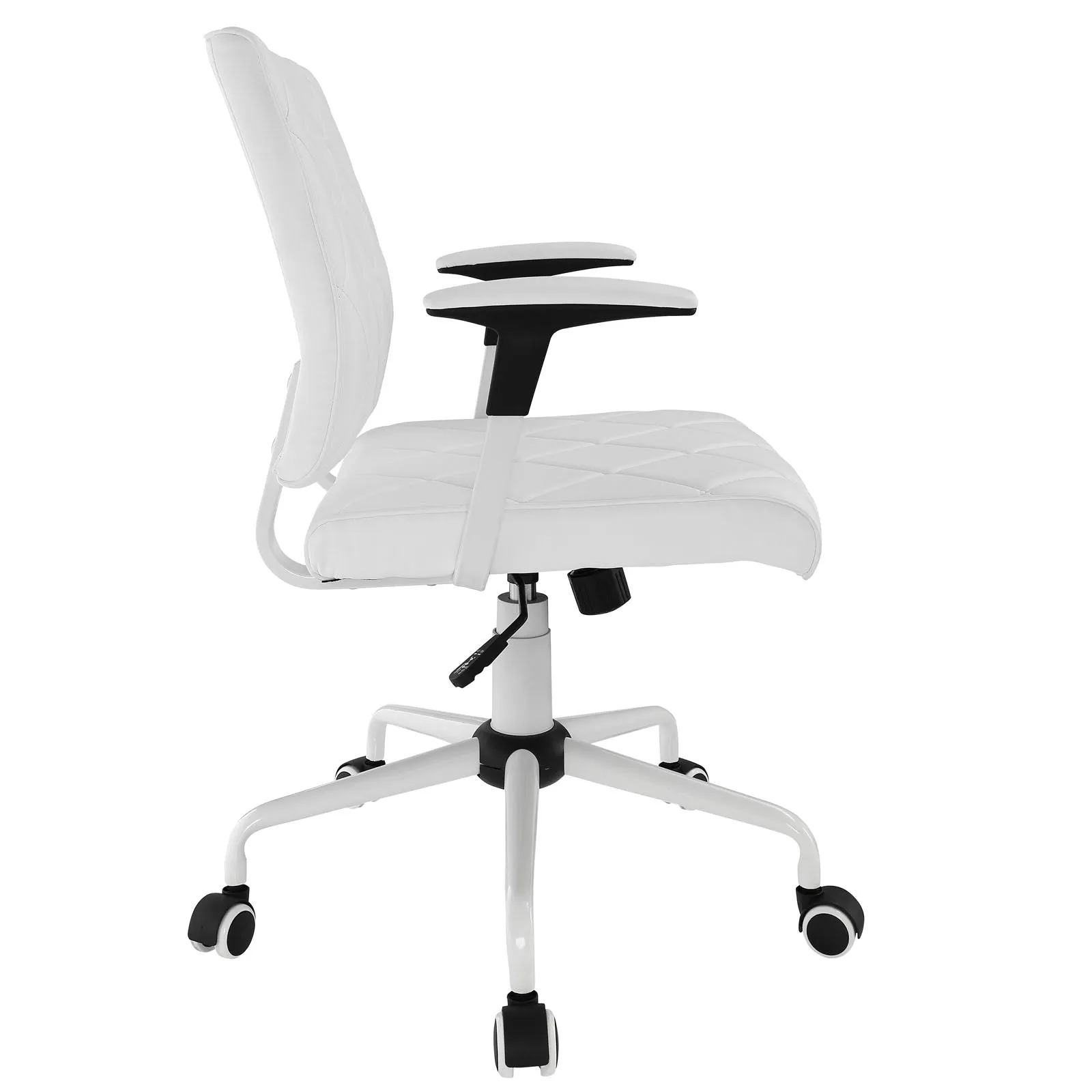 Sleek Vinyl Office Chair