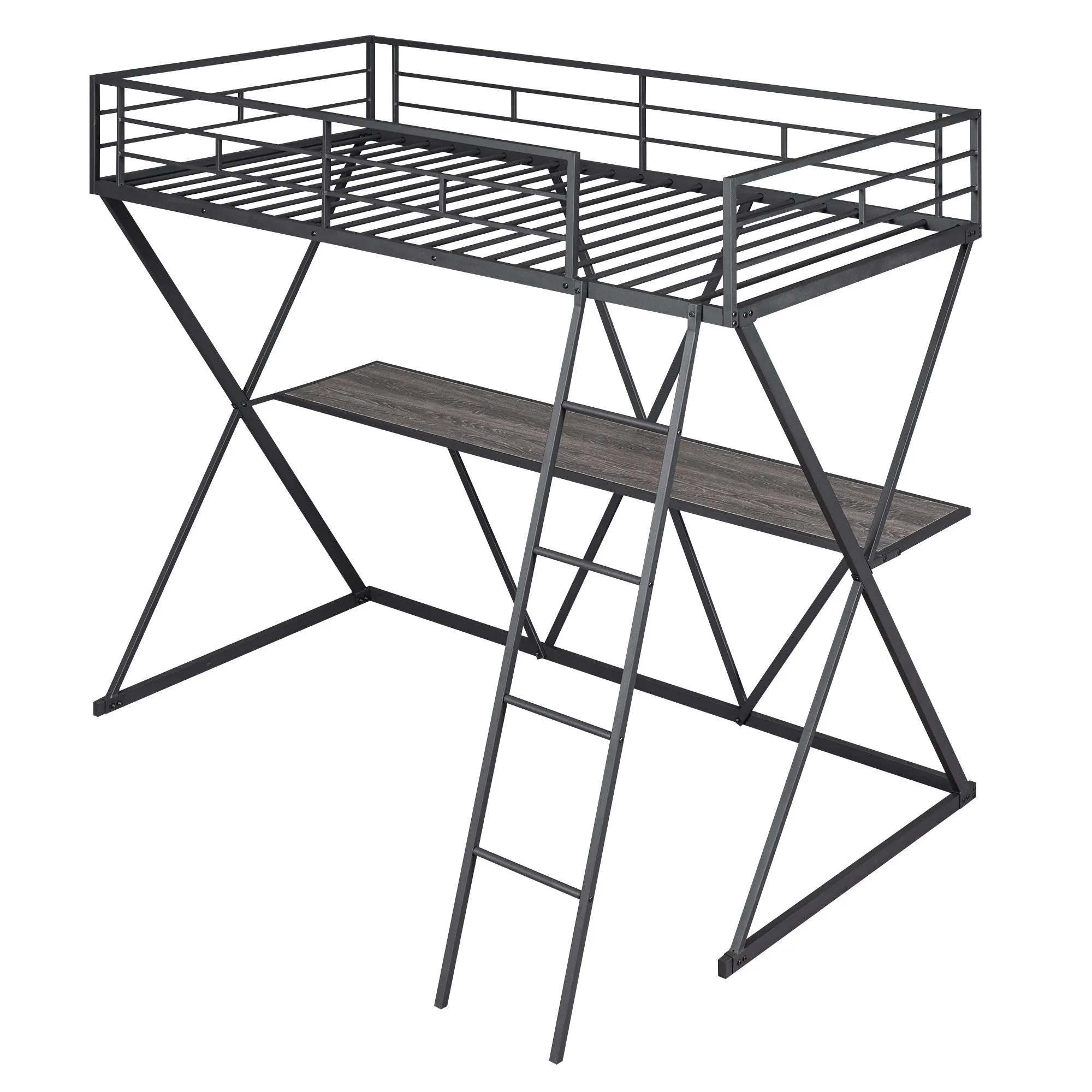 Sleek X Loft Bed