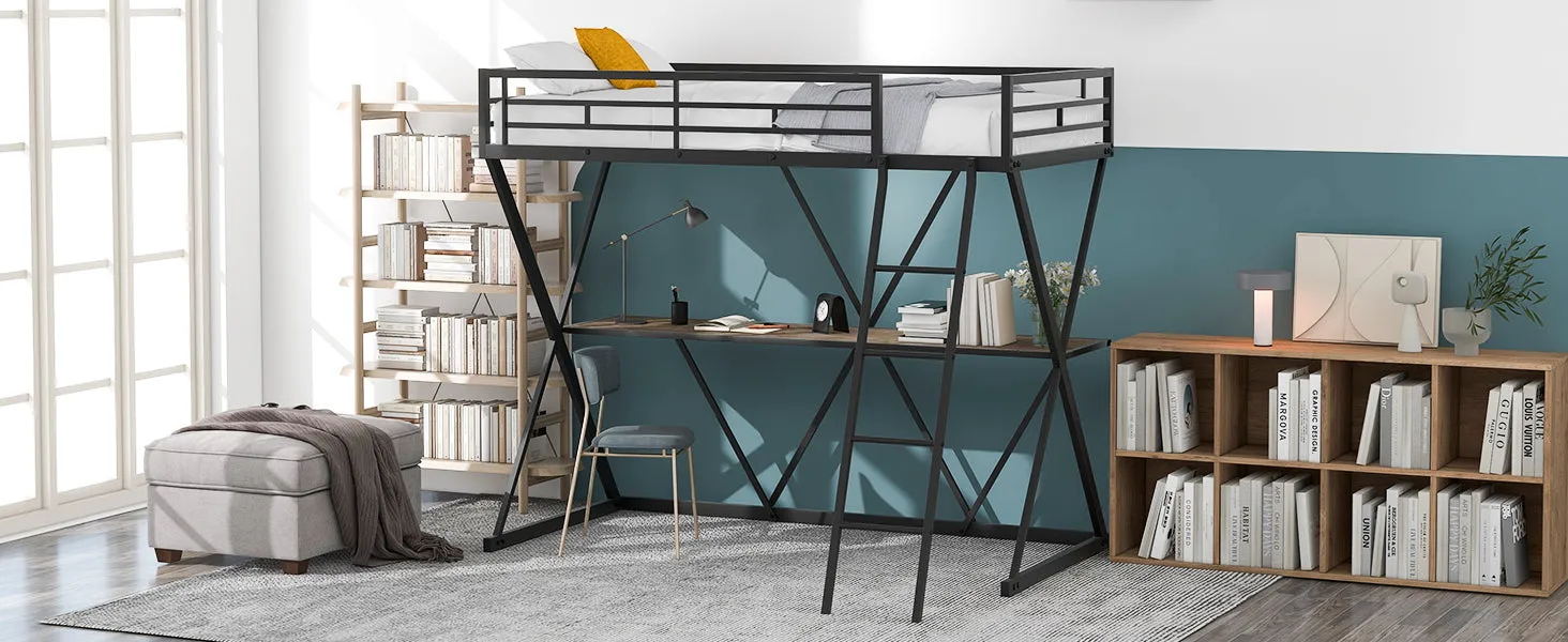 Sleek X Loft Bed