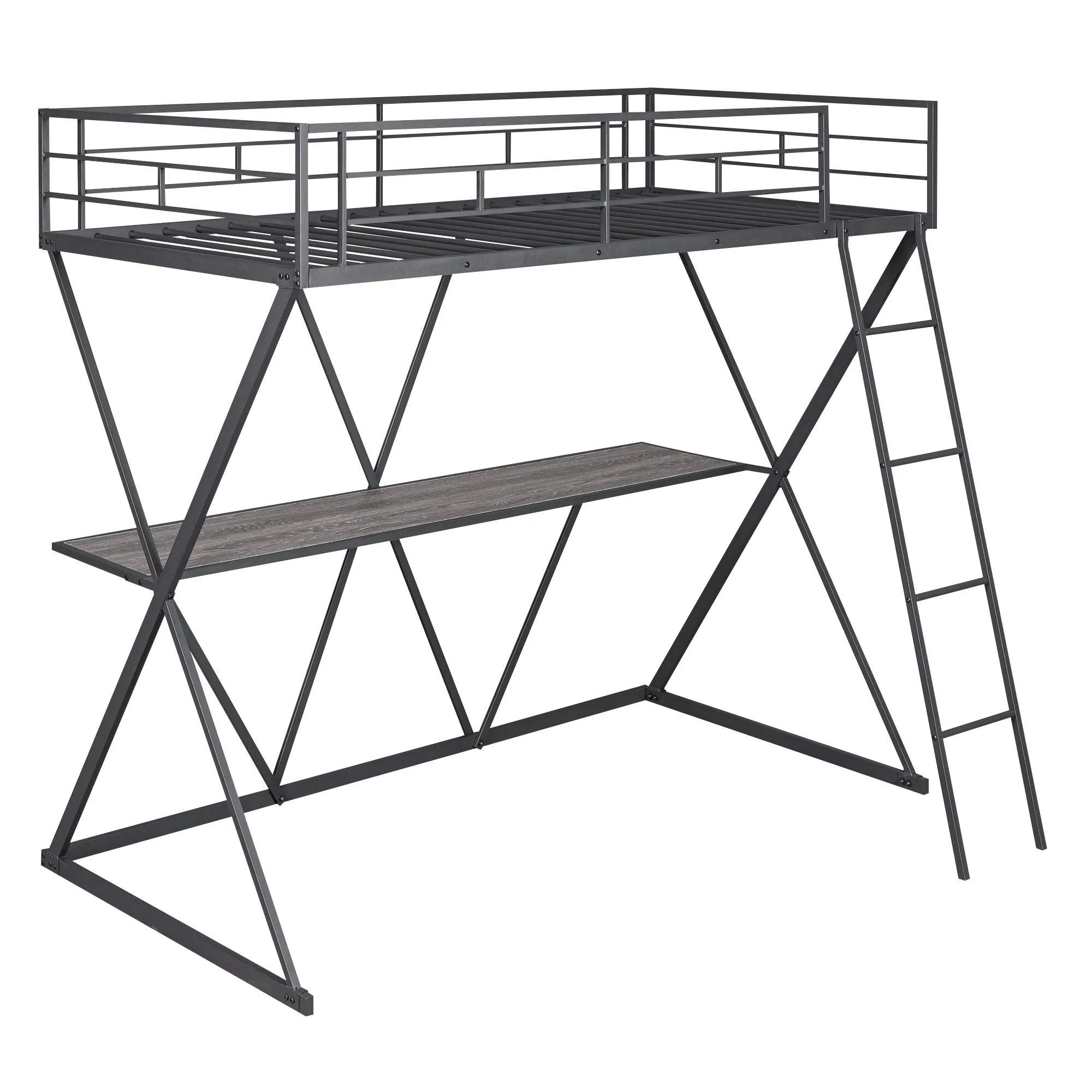 Sleek X Loft Bed