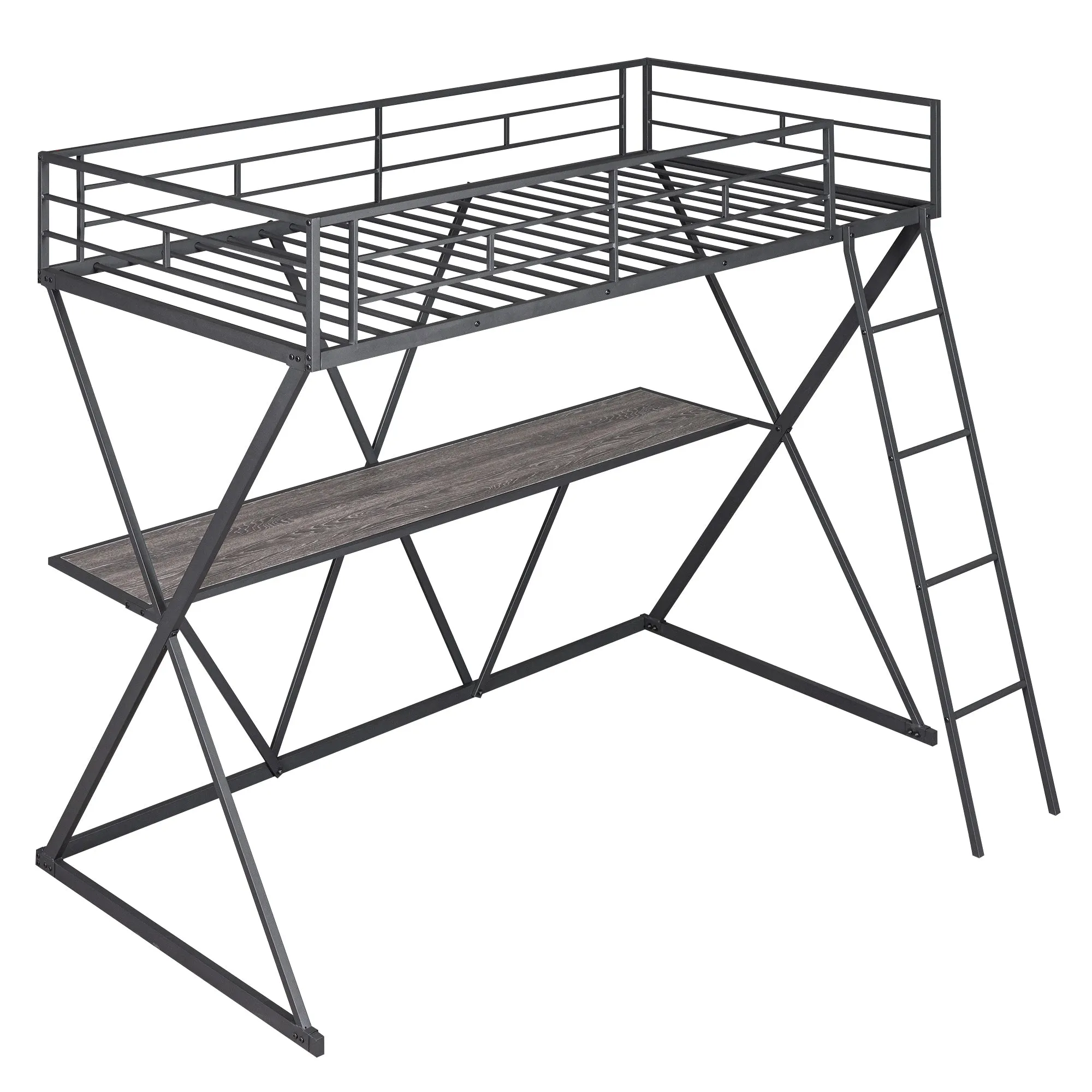 Sleek X Loft Bed