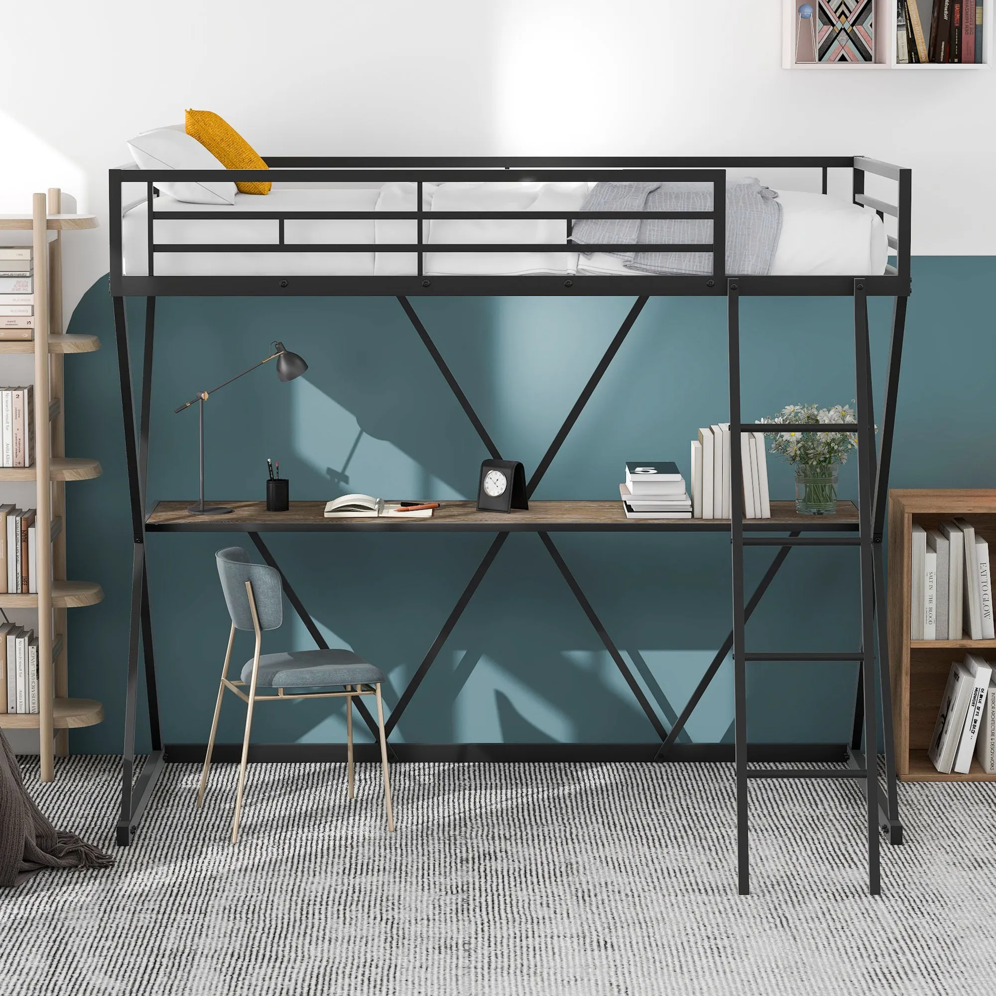 Sleek X Loft Bed