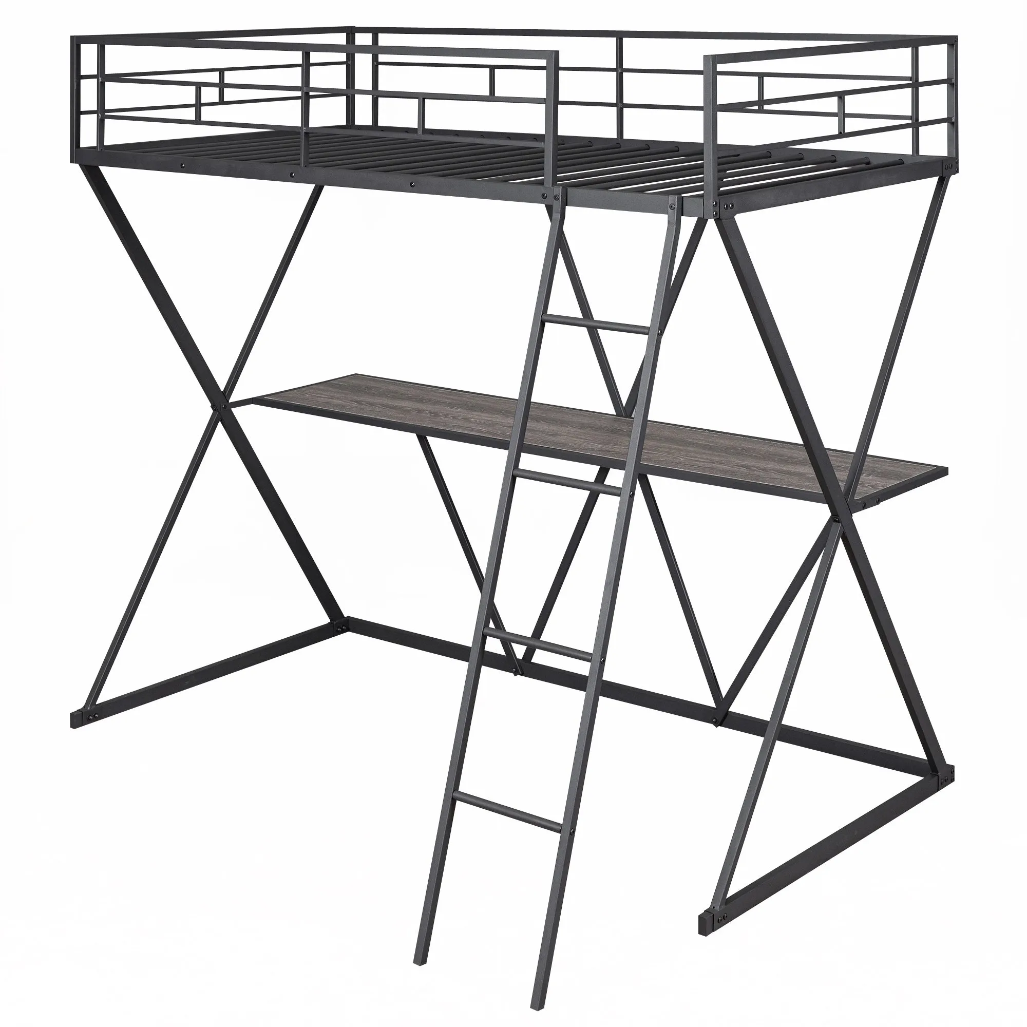 Sleek X Loft Bed