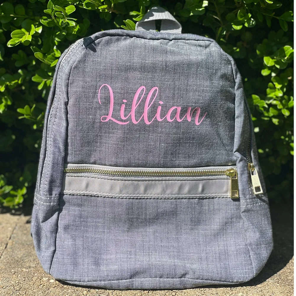 Small Decal Backpack | The Liam Collection