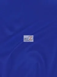 Solid Polyester Taffeta 58"/60" Fabric / Royal Blue / Sold By The Yard