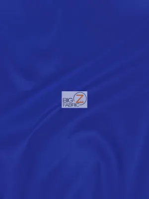 Solid Polyester Taffeta 58"/60" Fabric / Royal Blue / Sold By The Yard