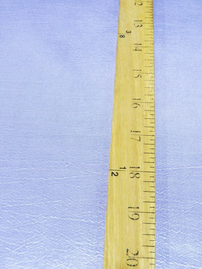 Solid Polyester Taffeta 58"/60" Fabric / White / Sold By The Yard