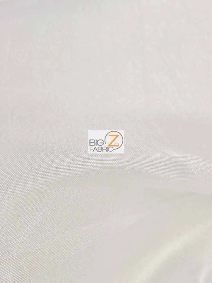 Solid Polyester Taffeta Fabric - Orange - 50 Yard Bolt/Roll