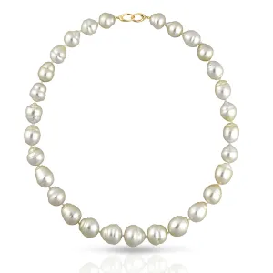 South Sea Pearl Strand Collier Necklace - CIRCLED 45cm - STNESSYGCL005