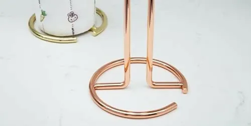 Stainless Steel Tissue Roll Holder-Rose Gold